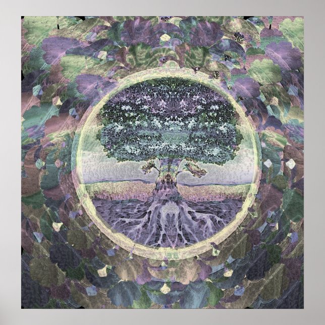 Tree of Life Peaceful Faith Poster (Front)