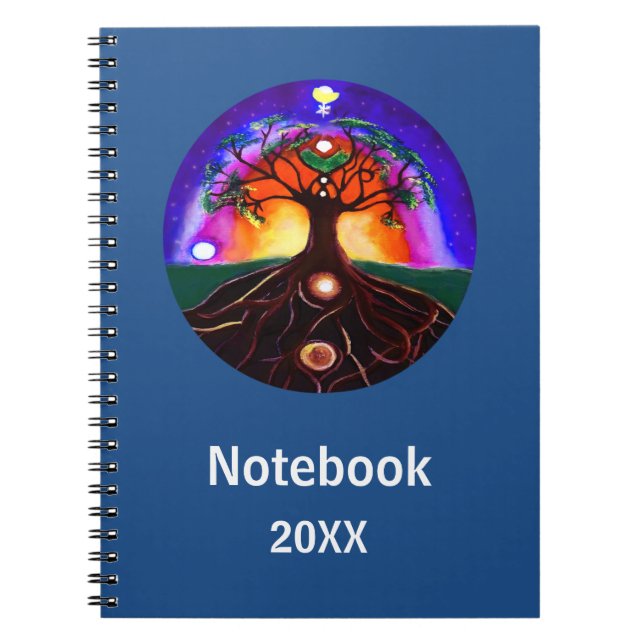 Tree of life Personalised Notebook (Front)