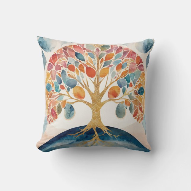 Tree of life pillow (Front)