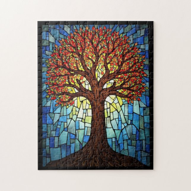 Tree of Life Puzzles for Adults Nature Bold and Be (Vertical)