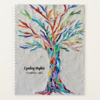 Tree Of Life Rainbow Colours Custom 2022 Planner