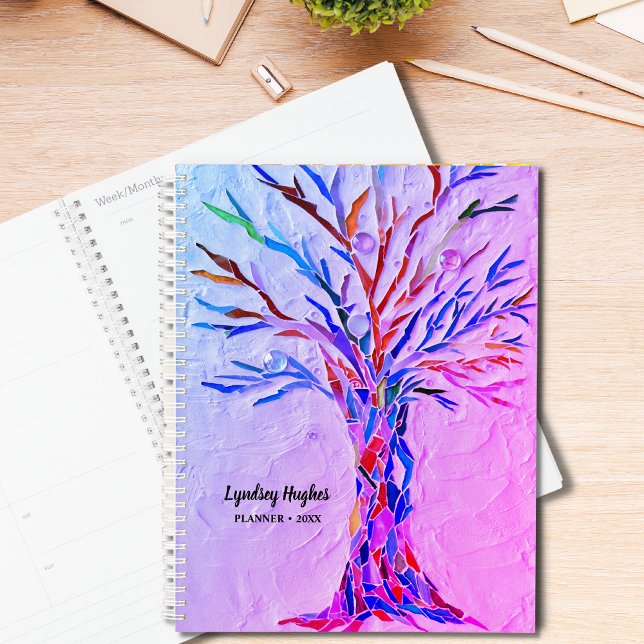 Tree Of Life Rainbow Colours Custom  Planner (Creator Uploaded)