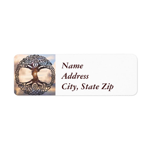 Tree  of Life Return Address Label (Front)
