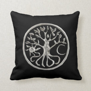 Tree Of Life Reversible Pillow