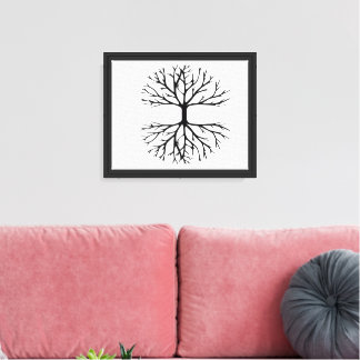 Tree of Life Roots Wall Art – Minimalist Nature Il