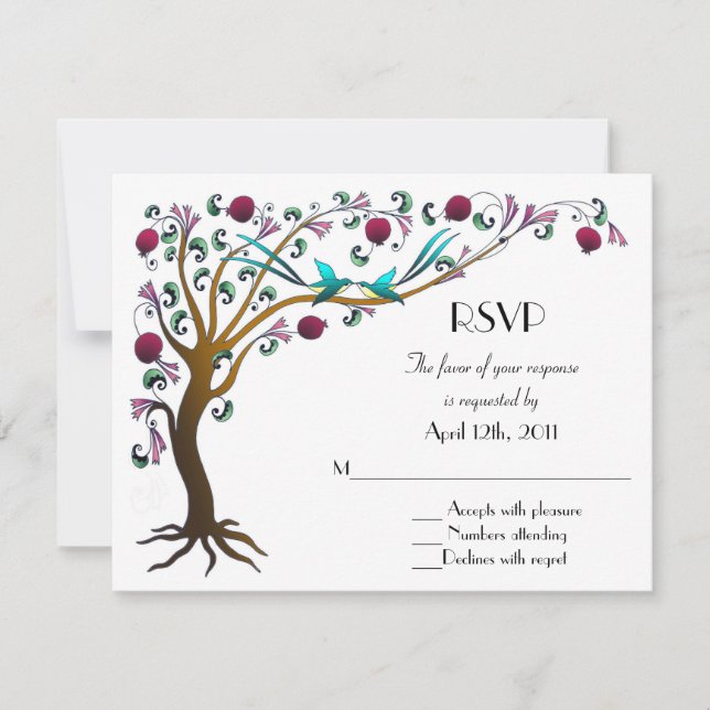 tree of life RSVP (Front)