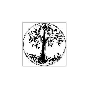 Tree of Life Rubber Stamp