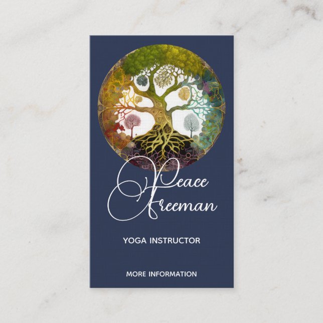 Tree of Life | Seasons Business Card (Front)