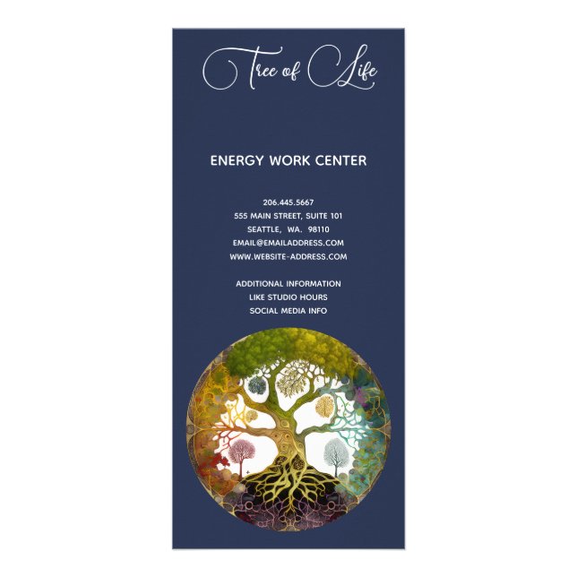 Tree of Life Seasons Rack Card (Back)
