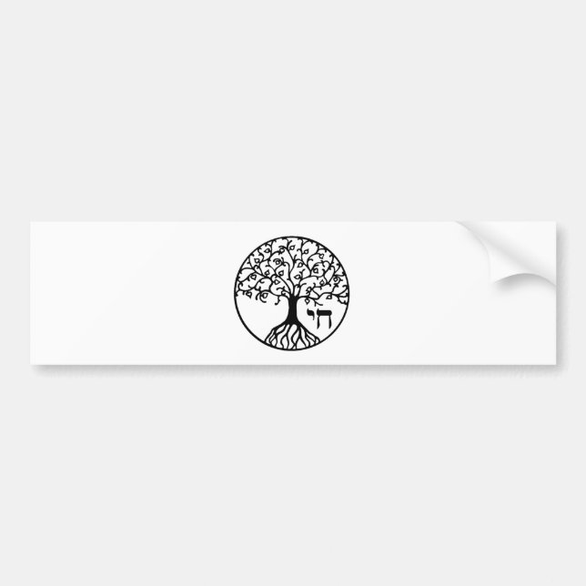 TREE of LIFE - Sefirah Bumper Sticker (Front)