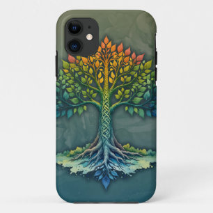 Tree of Life Shifting Dawn iPhone 11 Case