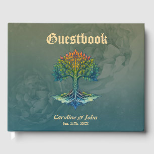 Tree of Life Shifting Dawn Guest Book