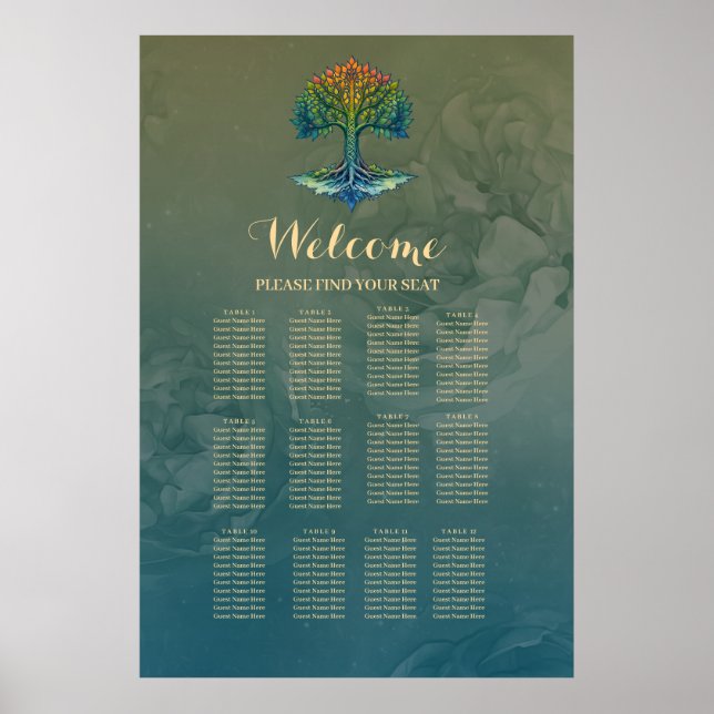 Tree of Life Shifting Dawn Poster (Front)