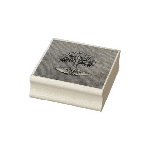 Tree of Life Shifting Dawn Rubber Stamp