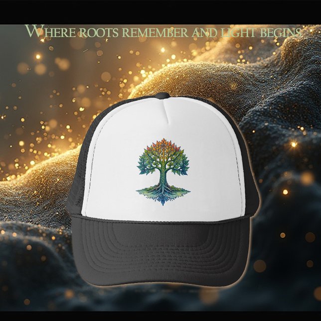Tree of Life Shifting Dawn  Trucker Hat (Creator Uploaded)