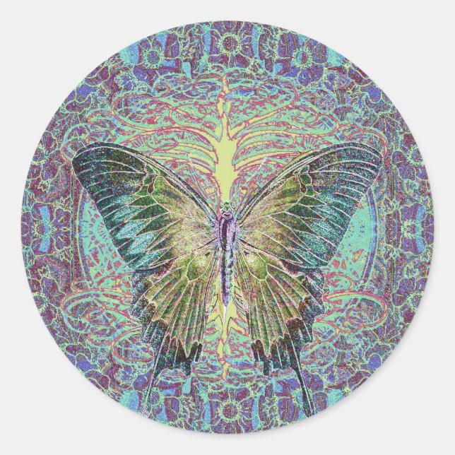 Tree of Life Shop Classic Round Sticker (Front)