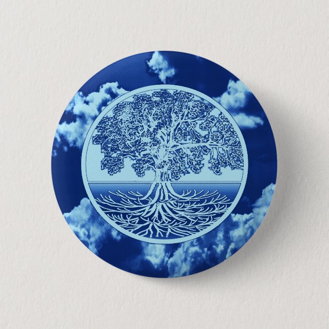 Tree of Life Soul 6 Cm Round Badge (Front)