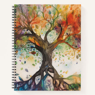 Tree of Life Spiral Notebook
