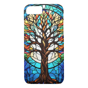 Tree of Life Stained Glass Design iPhone 8/7 Case