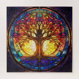 Tree of Life Stained Glass Puzzle