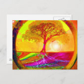 Tree of Life Sunrise Postcard (Front/Back)