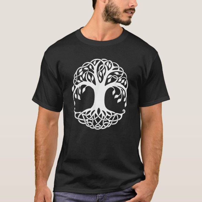 Tree of Life Symbol Colour T-Shirt (Front)
