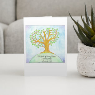 Tree of Life Thank You Card