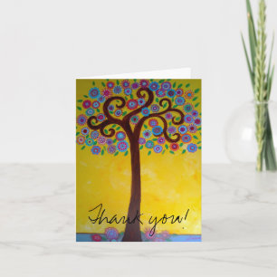 Tree of Life Thank You Card