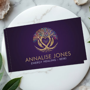 Tree of life - The Healer's Embrace Business Card