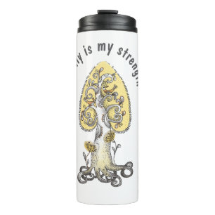 tree of life thermal tumbler