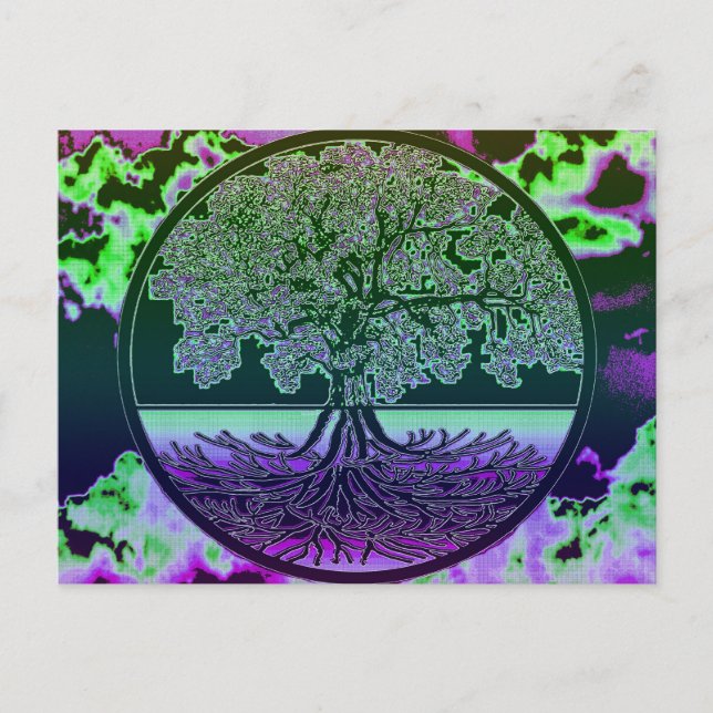 Tree of Life Thoughts Postcard (Front)