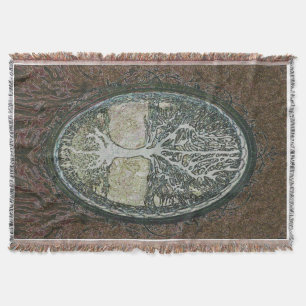 Tree of Life Throw Blanket