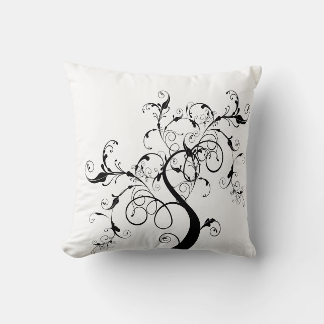 Tree of Life Throw Pillow (Front)