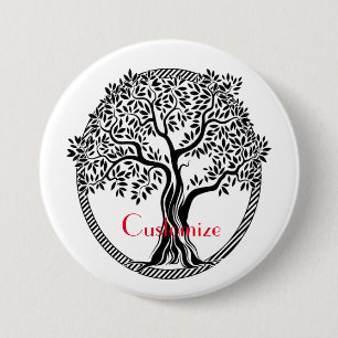 Tree of Life  Thunder_Cove 7.5 Cm Round Badge