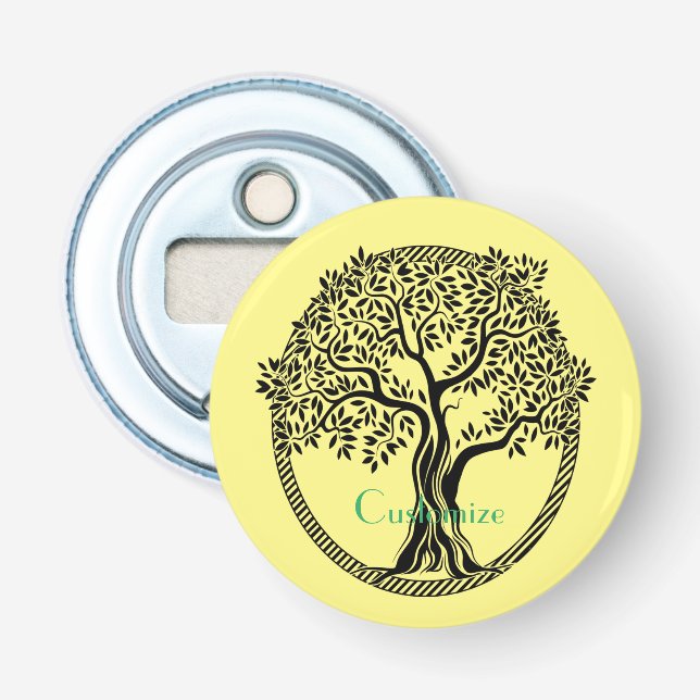 Tree of Life  Thunder_Cove  Bottle Opener (Front)