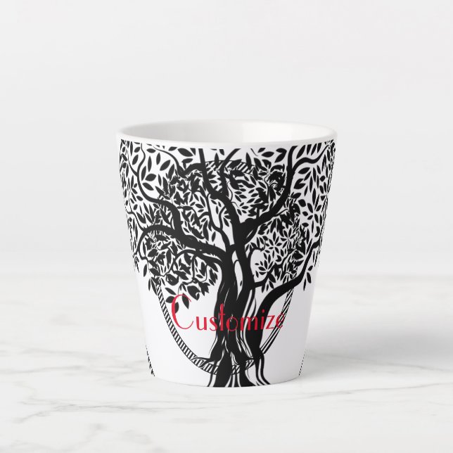 Tree of Life  Thunder_Cove   Latte Mug (Front)