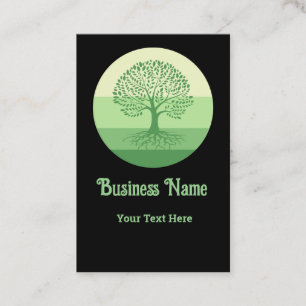 tree of life, tree day business card