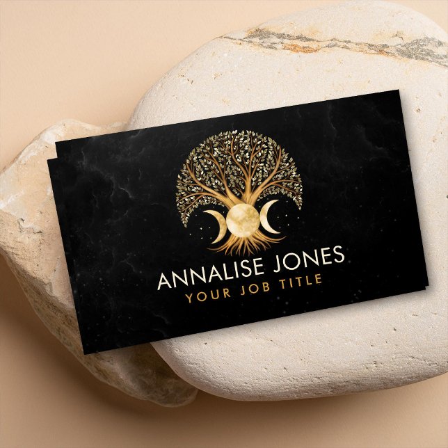 Tree of life - Triple Moon Business Card (Creator Uploaded)