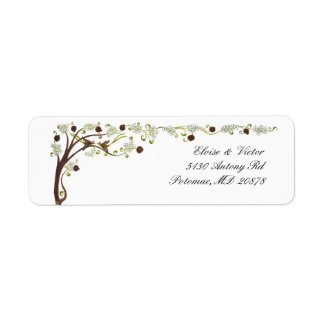 Tree of life (v) return address labels