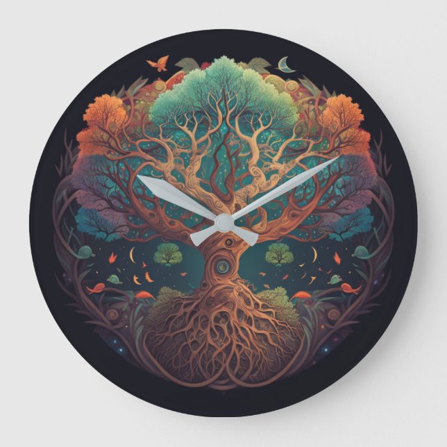Tree of Life Wall Clock (Front)