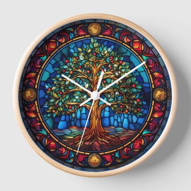 Tree of Life Wall Clock (Front)