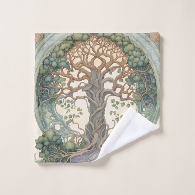 Tree of Life  Wash Cloth (Wash Cloth)