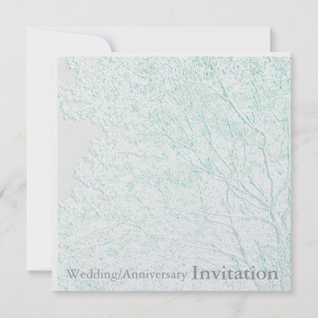 Tree of Life/Wedding Anniversary Invites(TBA) Invitation (Front)