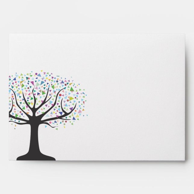 Tree of Life  Wedding Envelope (Front)