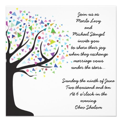 Tree Of Life Invitations 8