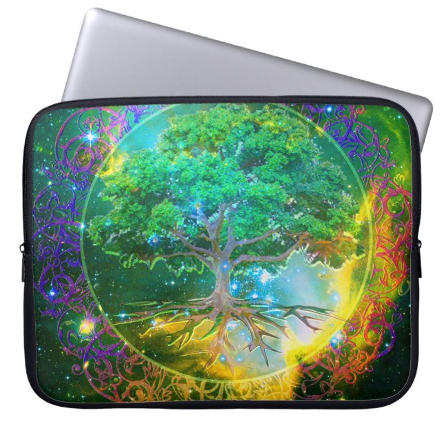 Tree of Life Wellness Laptop Sleeve (Front)