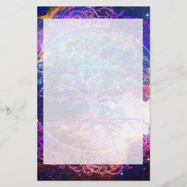 Tree of Life Wellness Stationery (Front)