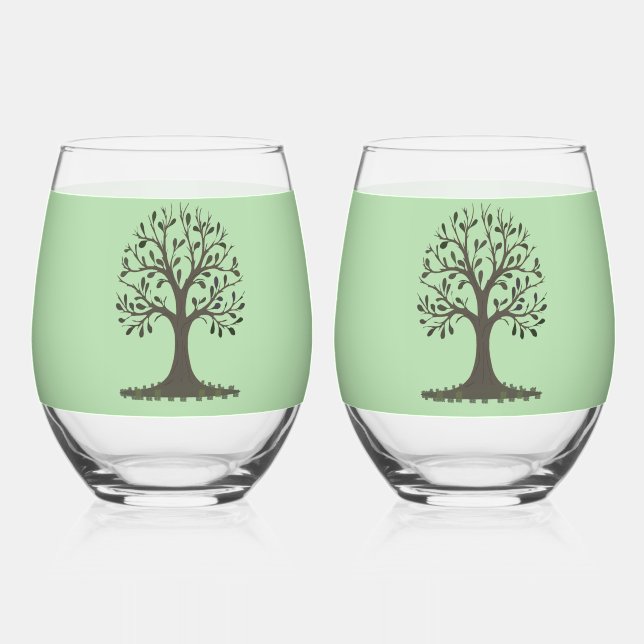 🌳 Tree of Life Win Glass - Drinkware 🍹 (Front)