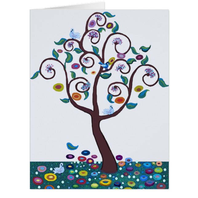 Tree of Life with birds and flowers (Front)