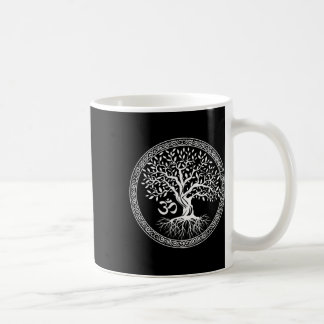 Tree Of Life With Om Symbol Yoga Zen Meditation Sp Coffee Mug